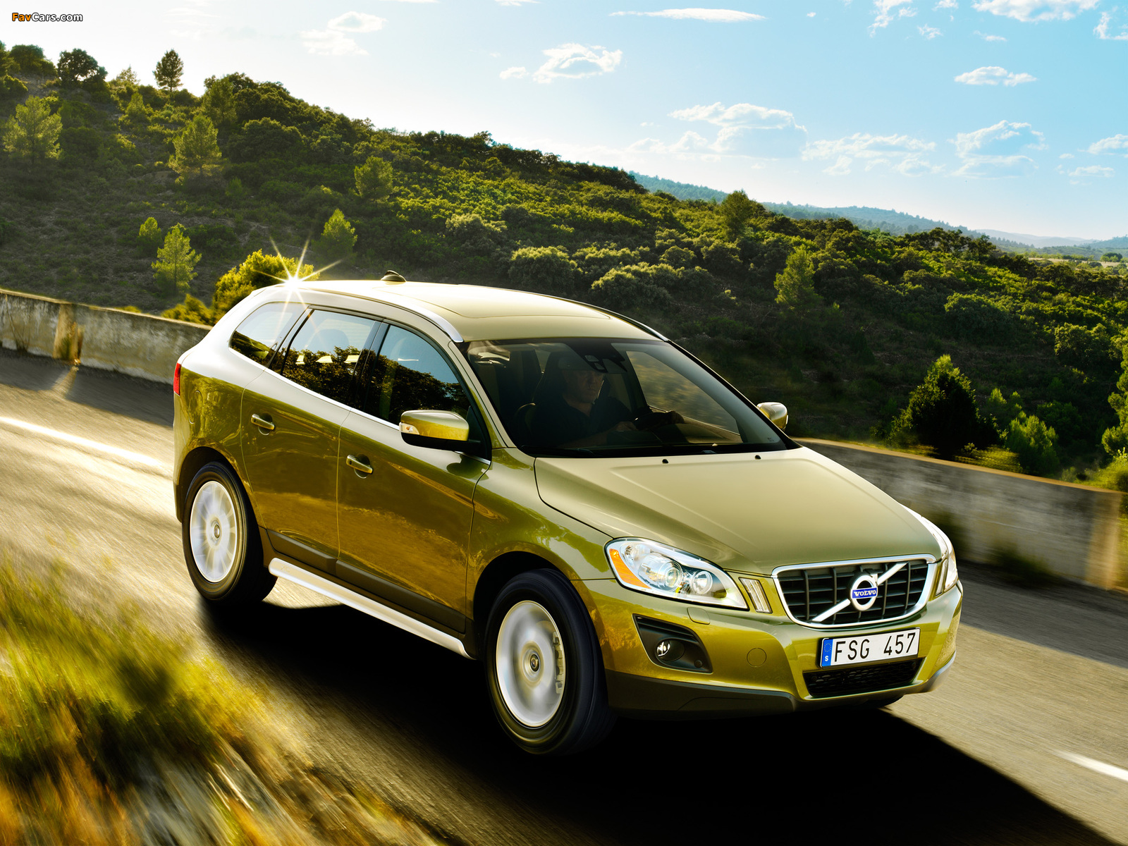 Volvo XC60 T6 2008 wallpapers (1600 x 1200)