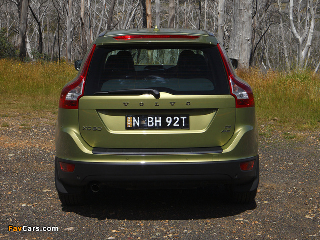 Volvo XC60 D5 AU-spec 2009–13 pictures (640 x 480)