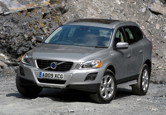 Volvo XC60 DRIVe Efficiency UK-spec 2009–13 wallpapers