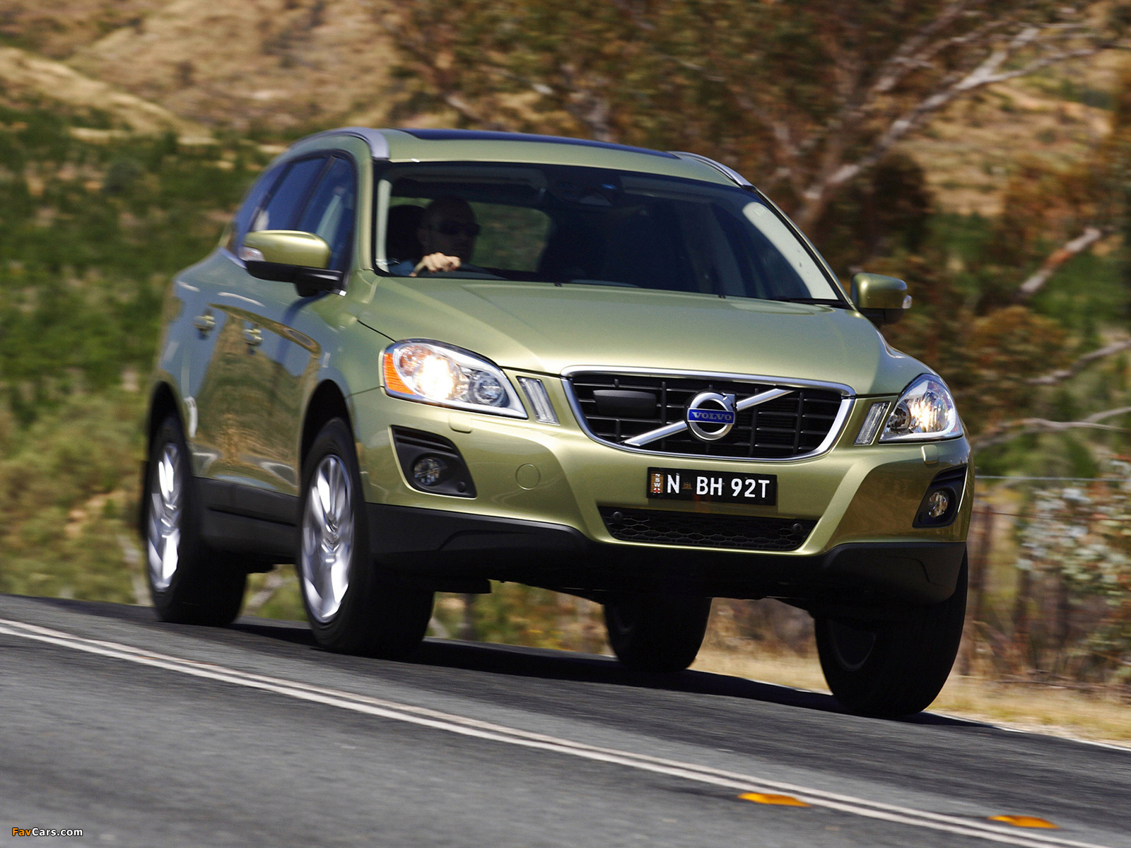 Volvo XC60 D5 AU-spec 2009–13 wallpapers (1600 x 1200)