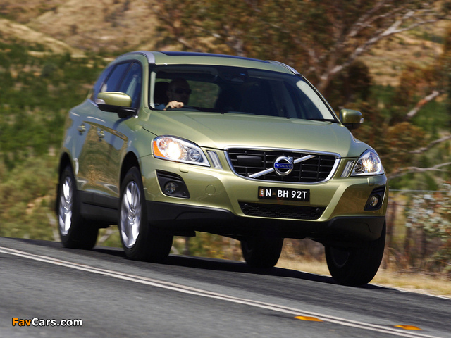 Volvo XC60 D5 AU-spec 2009–13 wallpapers (640 x 480)