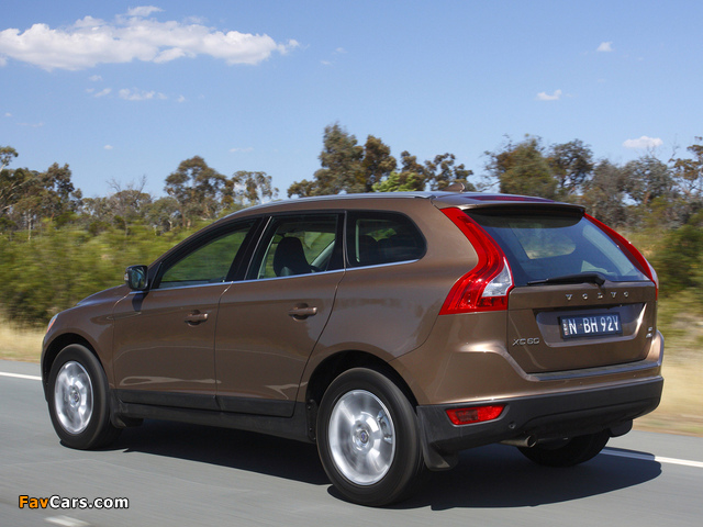 Volvo XC60 D5 AU-spec 2009–13 wallpapers (640 x 480)