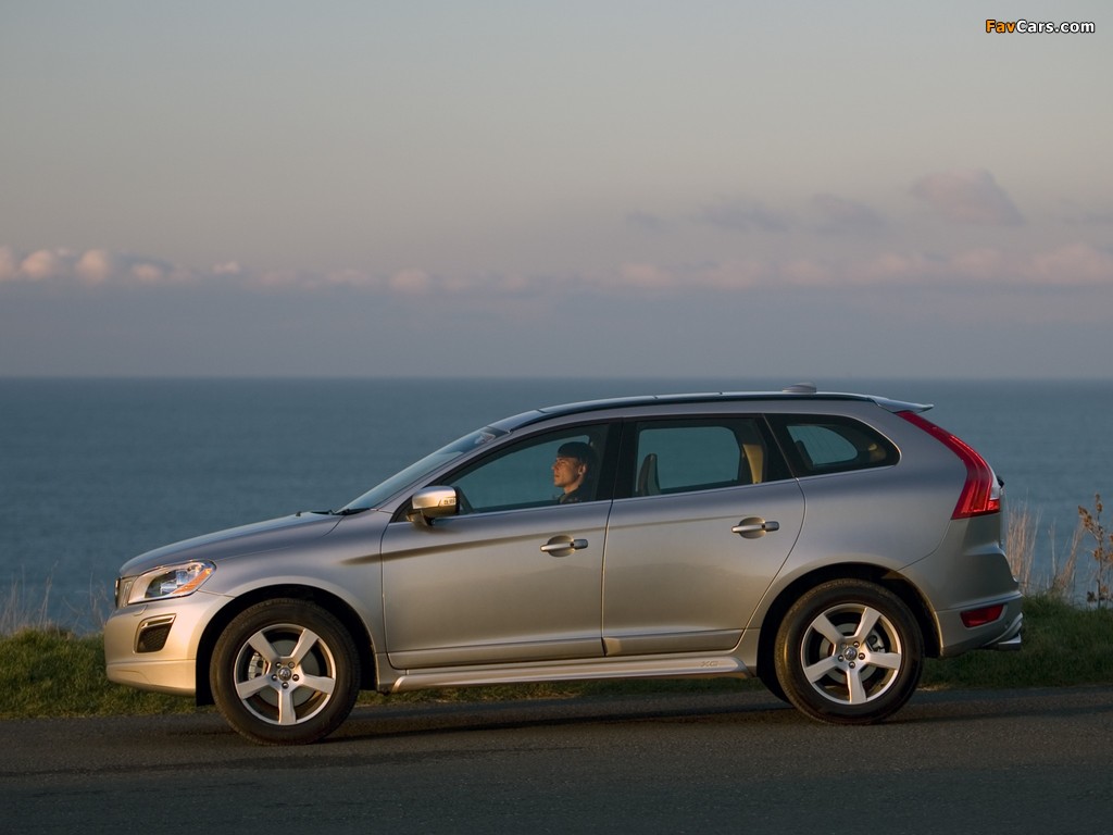 Volvo XC60 R-Design UK-spec 2009–13 wallpapers (1024 x 768)