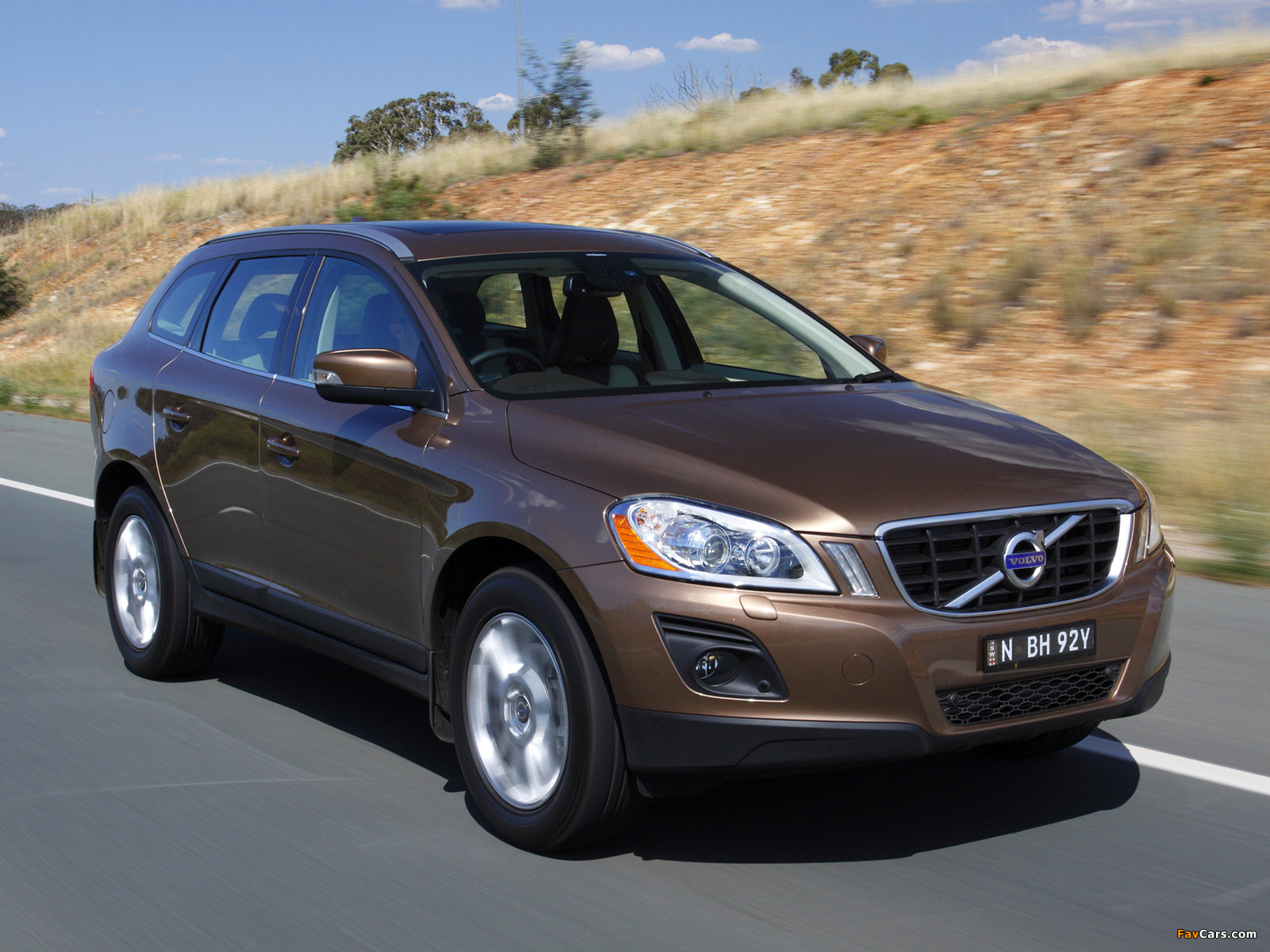 Volvo XC60 D5 AU-spec 2009–13 wallpapers (1600 x 1200)