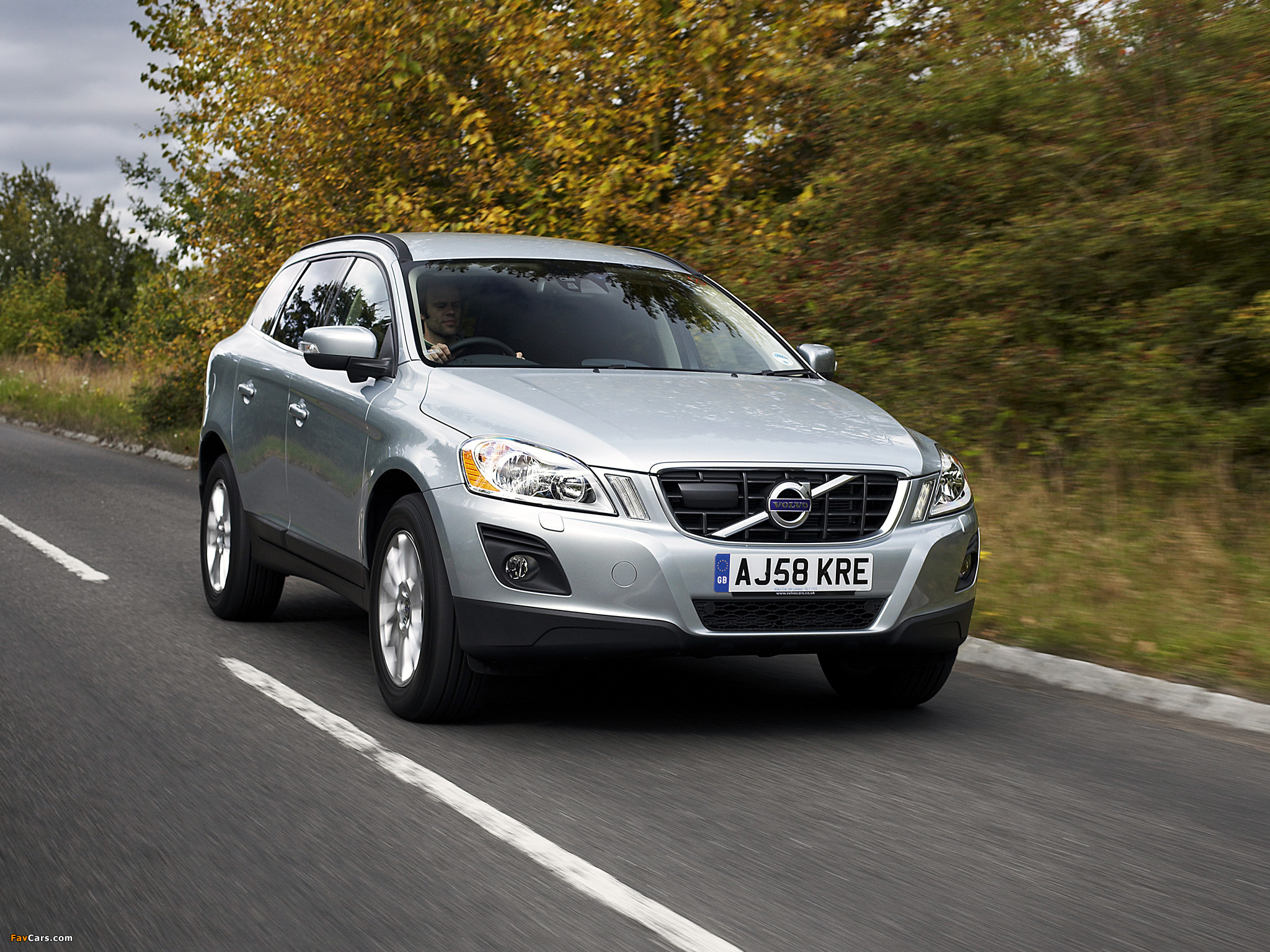 Volvo XC60 D5 UK-spec 2008 wallpapers (2048 x 1536)