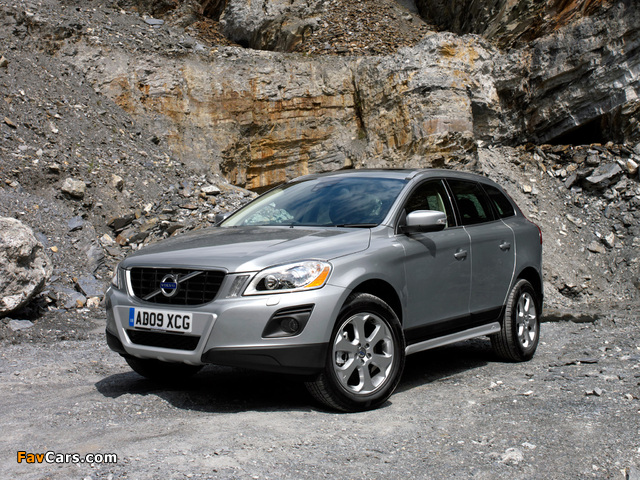 Volvo XC60 DRIVe Efficiency UK-spec 2009–13 wallpapers (640 x 480)