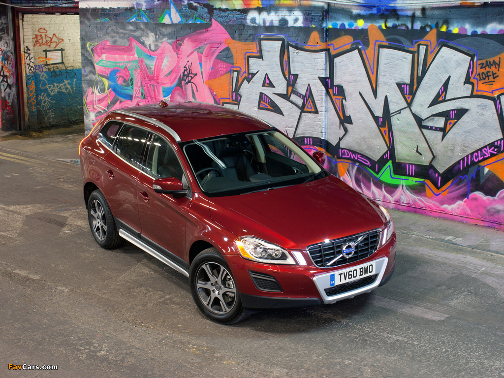 Volvo XC60 DRIVe Efficiency UK-spec 2009–13 wallpapers (1024 x 768)