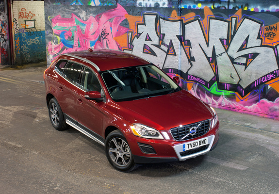 Volvo XC60 DRIVe Efficiency UK-spec 2009–13 wallpapers