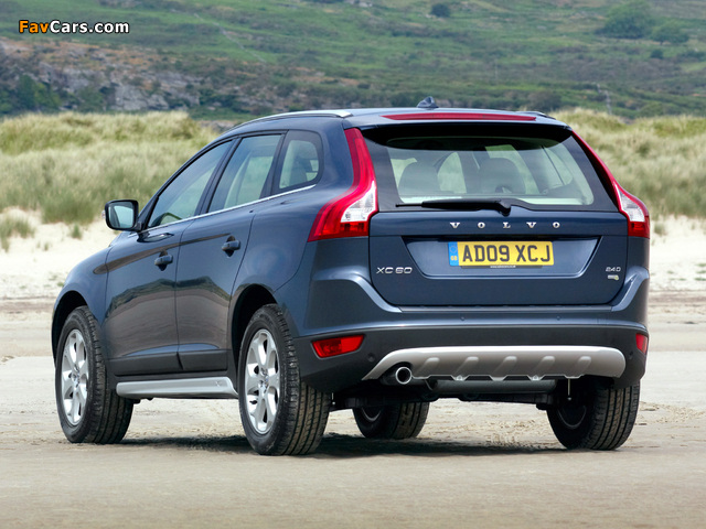 Volvo XC60 DRIVe Efficiency UK-spec 2009–13 wallpapers (640 x 480)