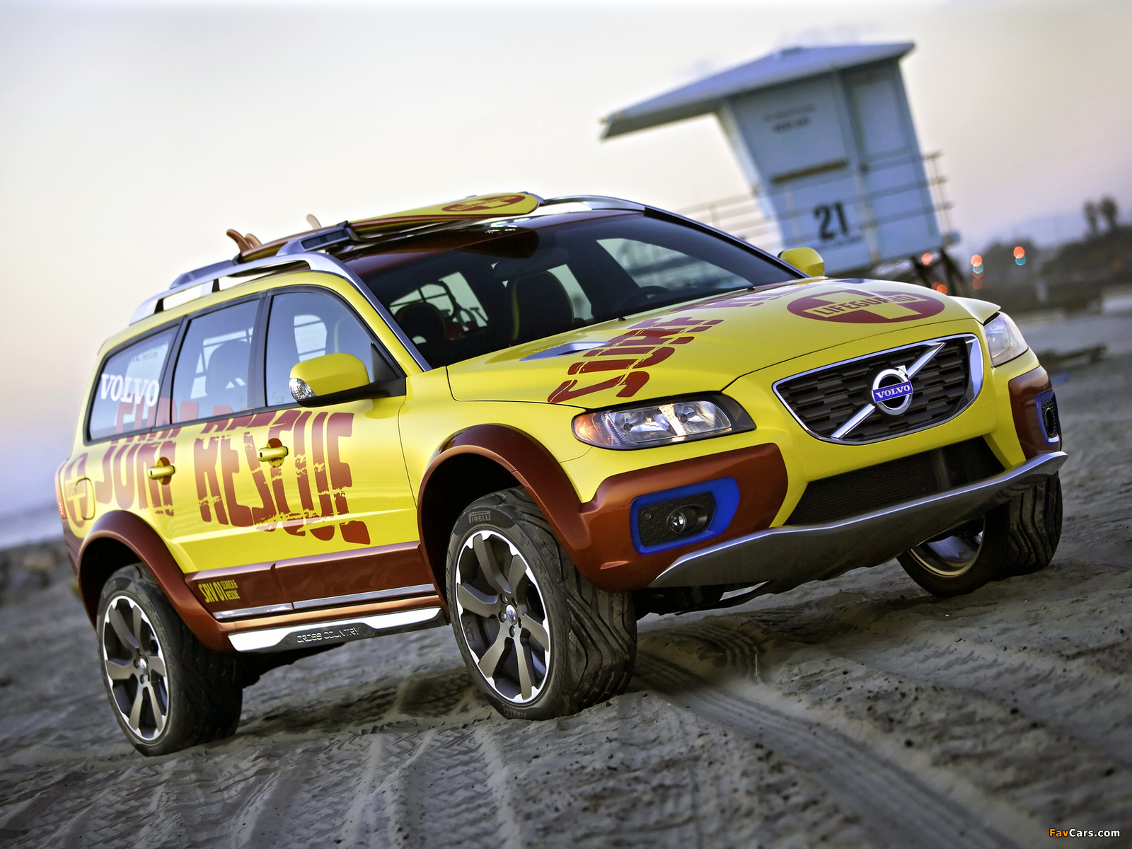 Pictures of Volvo XC70 Surf Rescue Concept 2007 (1600 x 1200)