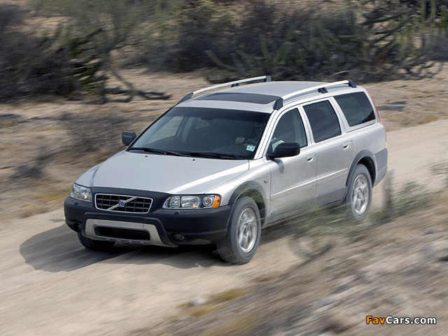 Volvo XC70 US-spec 2005–07 wallpapers (640 x 480)