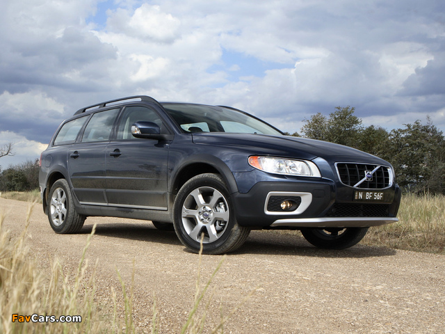 Volvo XC70 AU-spec 2007–09 wallpapers (640 x 480)