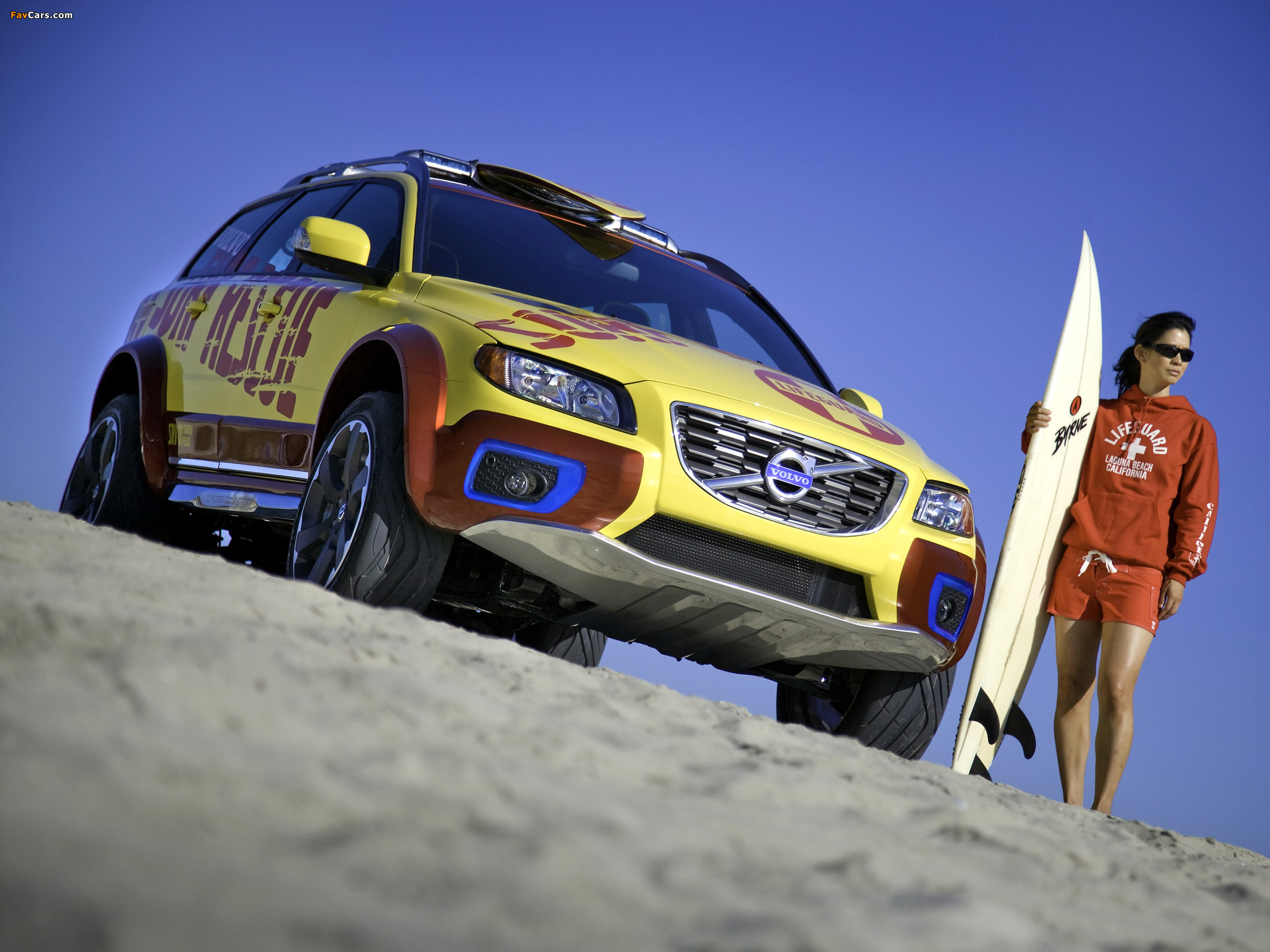 Volvo XC70 Surf Rescue Concept 2007 wallpapers (2048 x 1536)