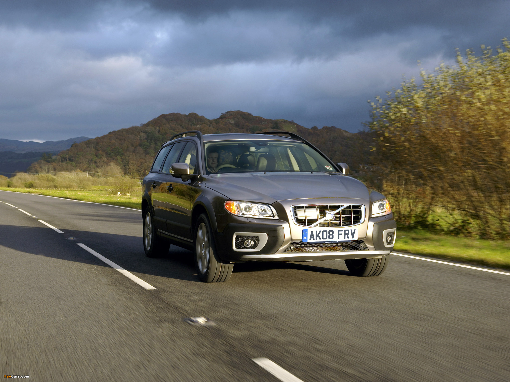 Volvo XC70 UK-spec 2007–09 wallpapers (2048 x 1536)