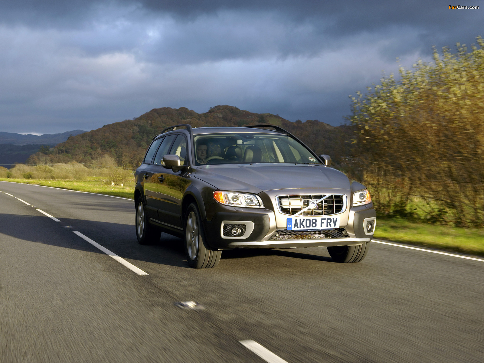 Volvo XC70 UK-spec 2007–09 wallpapers (1600 x 1200)