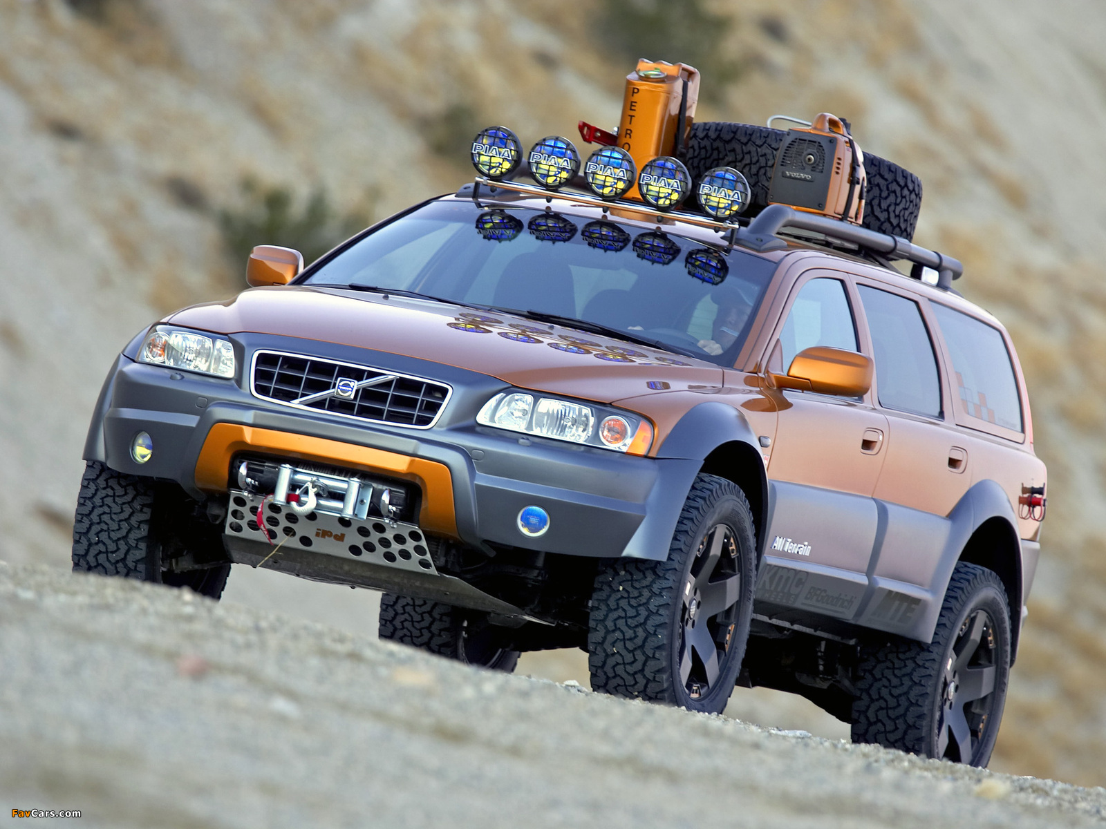 Volvo XC70 AT Concept 2005 wallpapers (1600 x 1200)