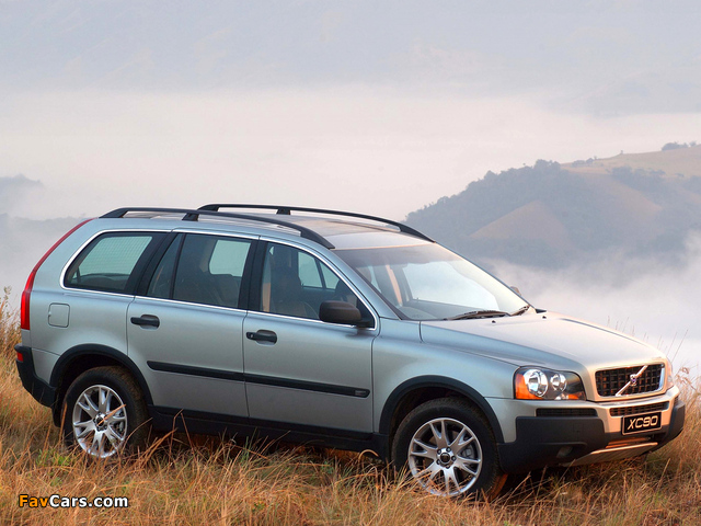 Images of Volvo XC90 ZA-spec 2002–06 (640 x 480)