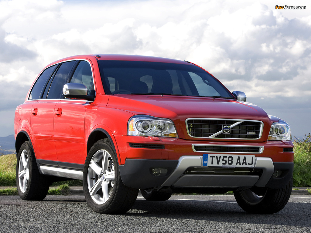 Images of Volvo XC90 R-Design UK-spec 2008–09 (1024 x 768)