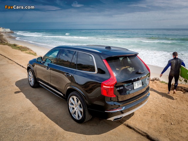 Images of Volvo XC90 T6 Inscription "First Edition" US-spec 2015 (640 x 480)