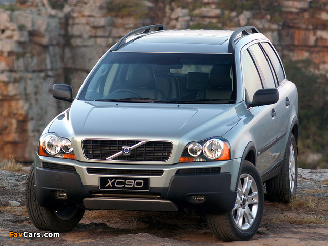 Photos of Volvo XC90 ZA-spec 2002–06 (640 x 480)