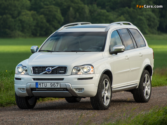 Photos of Volvo XC90 D5 R-Design 2012 (640 x 480)