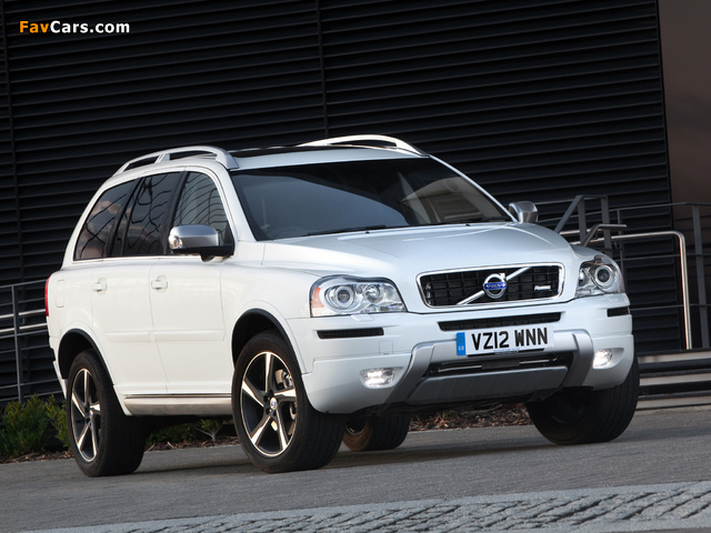 Photos of Volvo XC90 R-Design UK-spec 2012 (640 x 480)