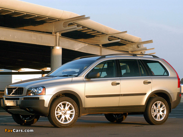 Pictures of Volvo XC90 ZA-spec 2002–06 (640 x 480)