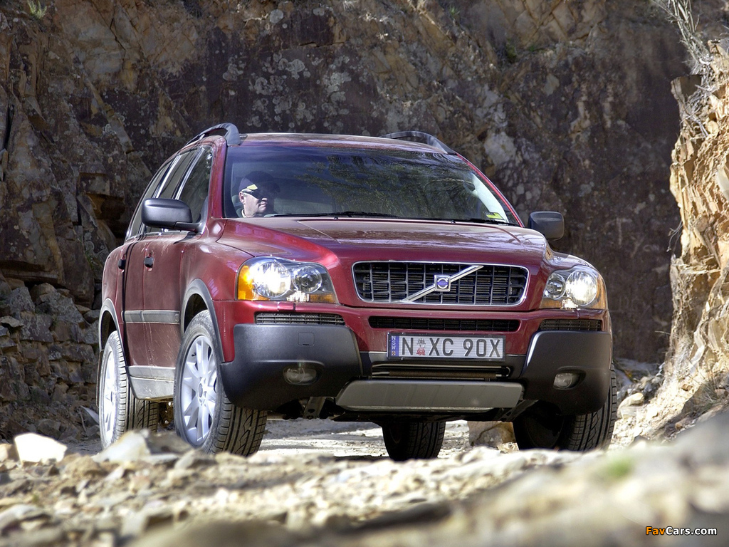 Pictures of Volvo XC90 T6 AU-spec 2003–07 (1024 x 768)