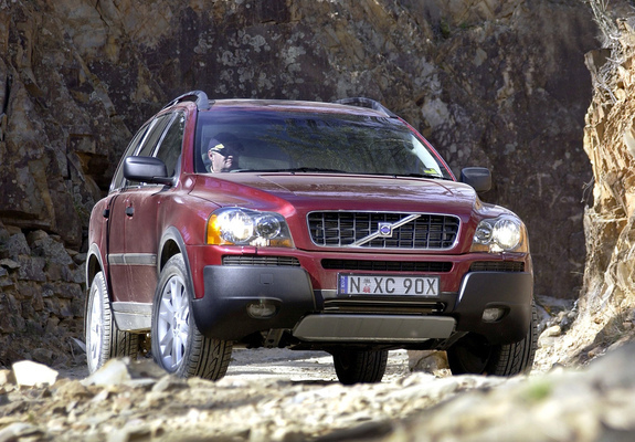 Pictures of Volvo XC90 T6 AU-spec 2003–07