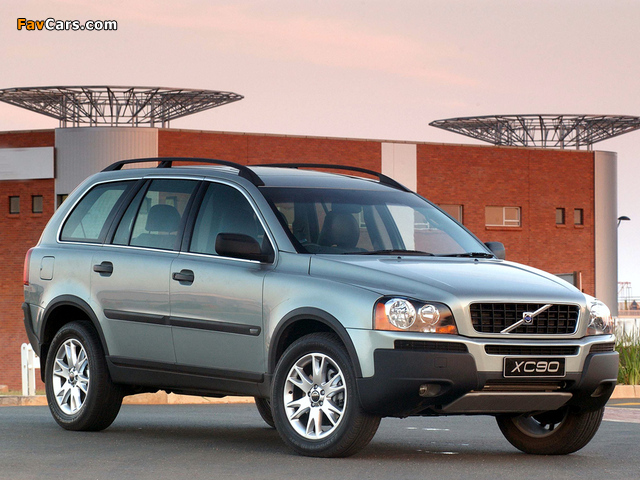 Volvo XC90 ZA-spec 2002–06 images (640 x 480)