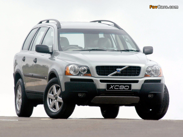 Volvo XC90 ZA-spec 2002–06 wallpapers (640 x 480)