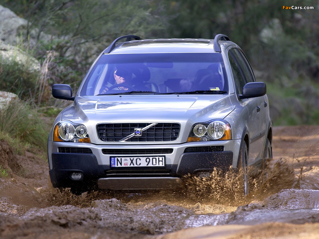 Volvo XC90 AU-spec 2003–07 images (1024 x 768)