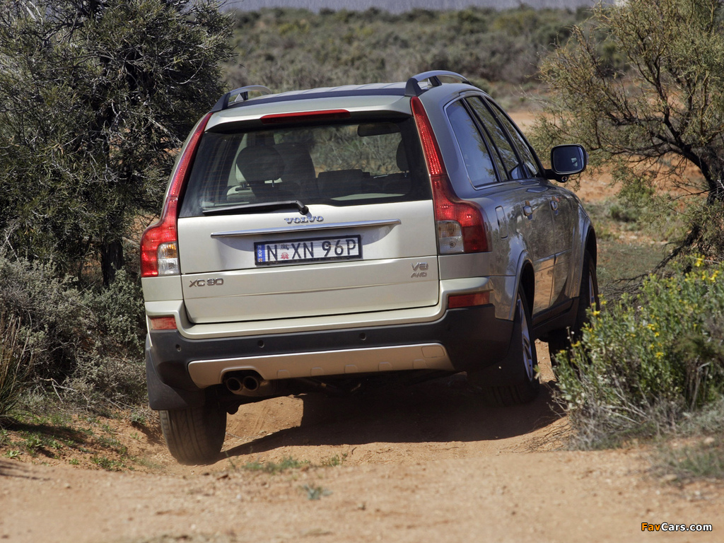 Volvo XC90 V8 AU-spec 2006–07 images (1024 x 768)