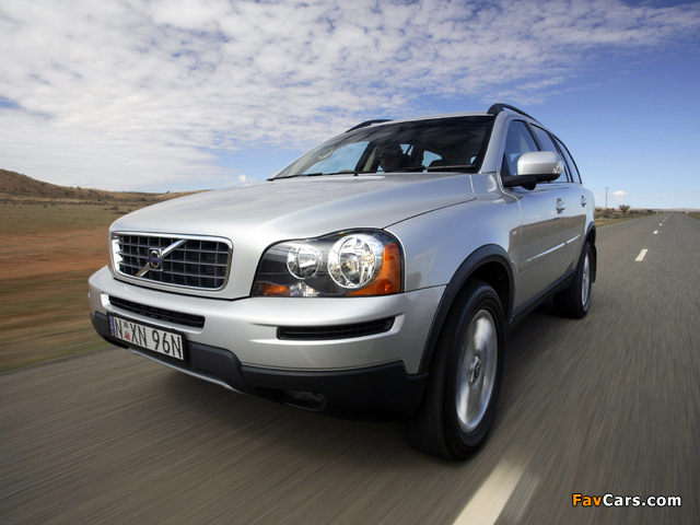 Volvo XC90 D5 AU-spec 2006–07 pictures (640 x 480)