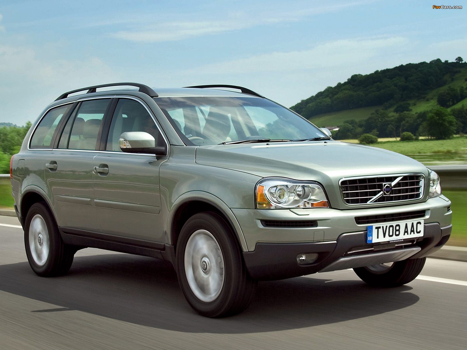 Volvo XC90 D5 2009–11 pictures (1600 x 1200)