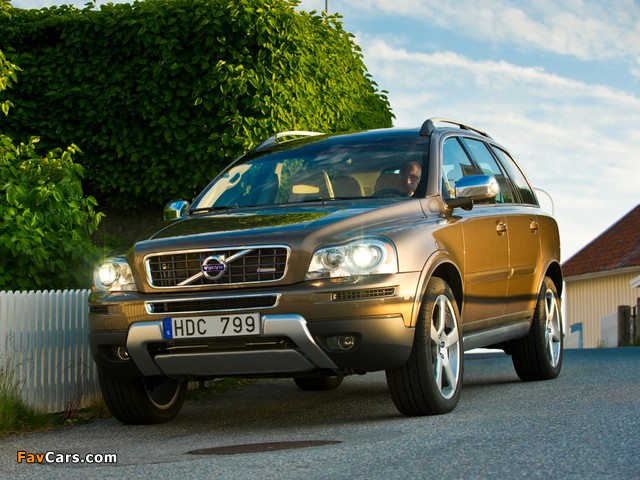 Volvo XC90 R-Design 2009–12 pictures (640 x 480)