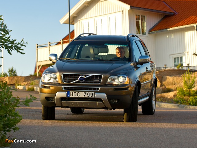 Volvo XC90 R-Design 2009–12 wallpapers (640 x 480)