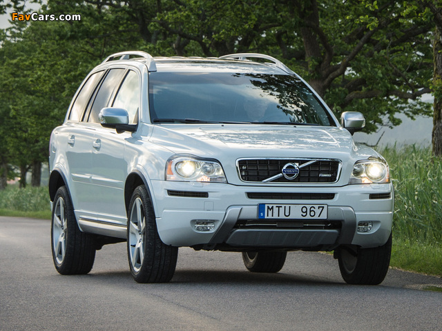 Volvo XC90 D5 R-Design 2012 images (640 x 480)