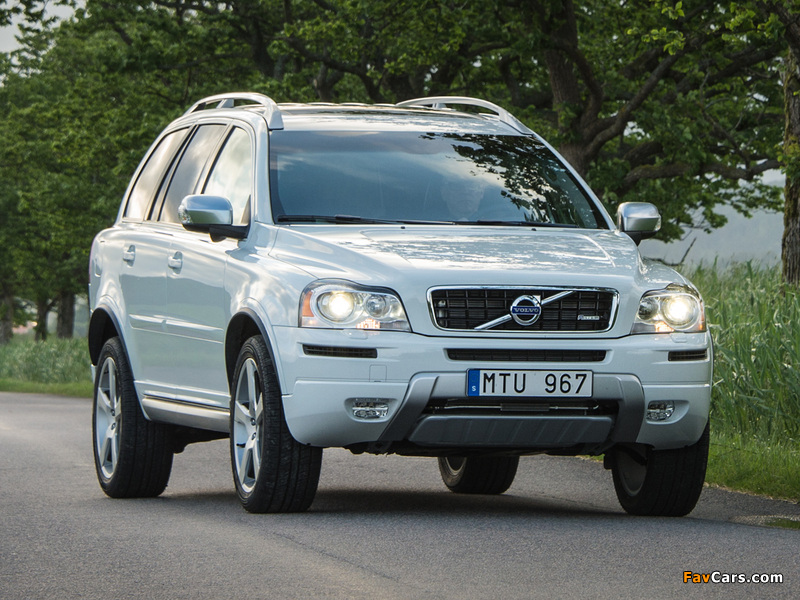 Volvo XC90 D5 R-Design 2012 images (800 x 600)