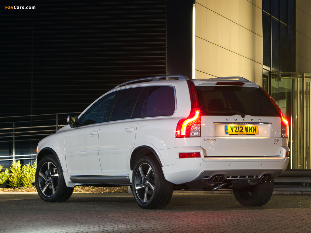 Volvo XC90 R-Design UK-spec 2012 pictures (1024 x 768)