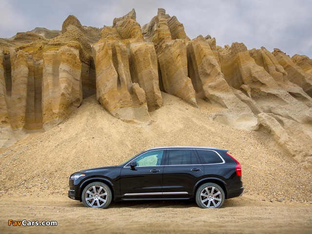 Volvo XC90 T6 Inscription "First Edition" US-spec 2015 pictures (640 x 480)