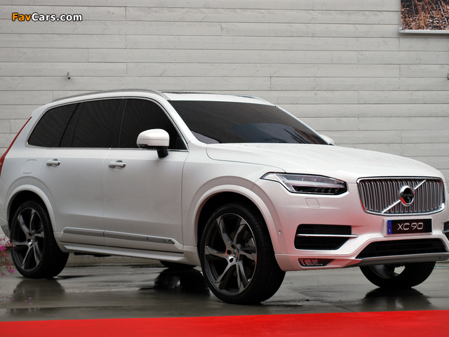 Volvo XC90 D5 2015 wallpapers (640 x 480)