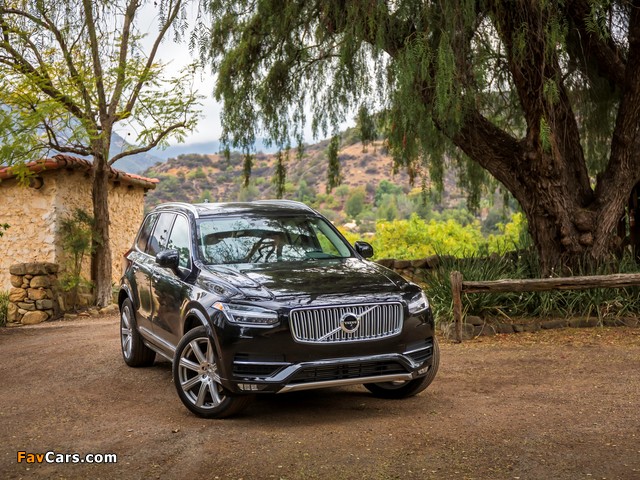 Volvo XC90 T6 Inscription "First Edition" US-spec 2015 wallpapers (640 x 480)