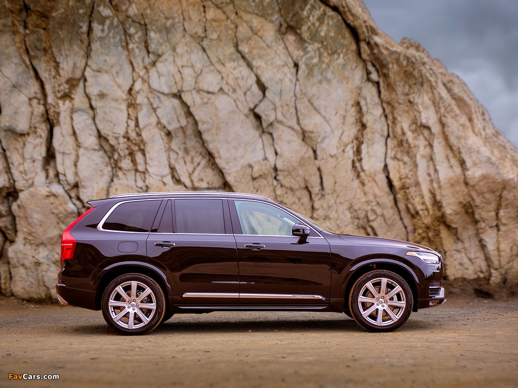 Volvo XC90 T6 Inscription "First Edition" US-spec 2015 wallpapers (1024 x 768)