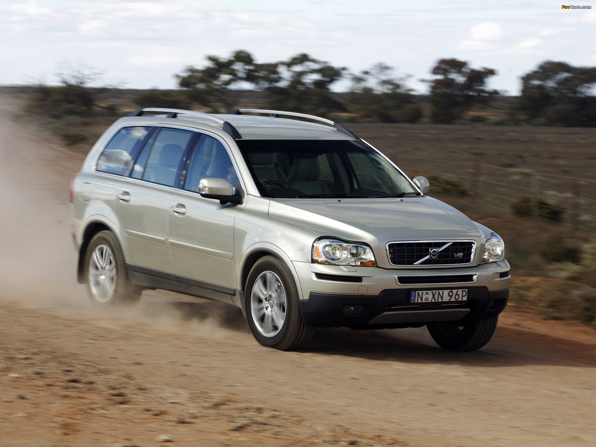 Volvo XC90 V8 AU-spec 2006–07 wallpapers (2048 x 1536)