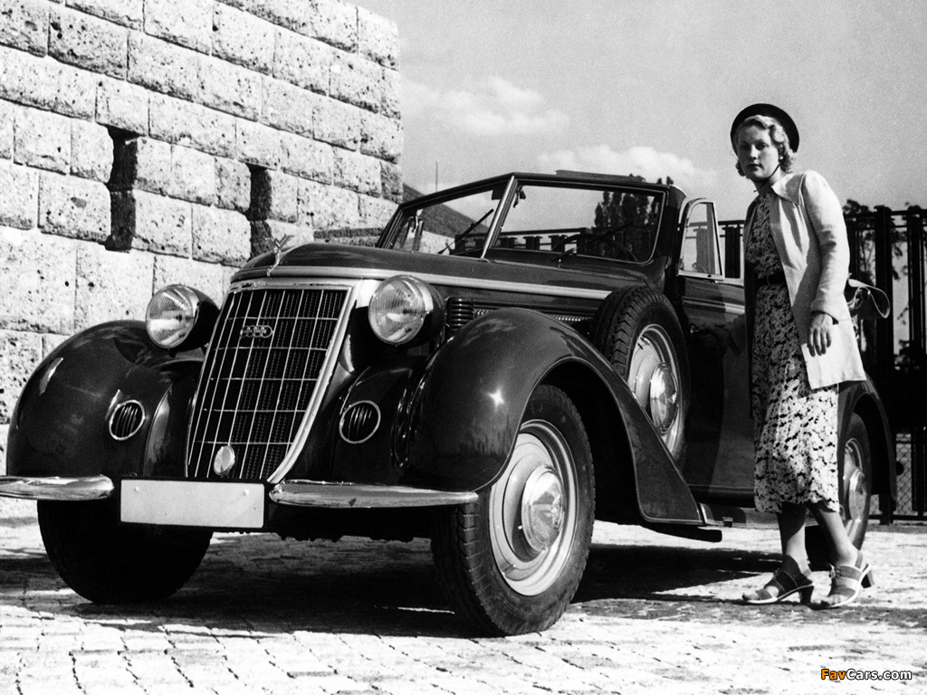Wanderer W52 Cabriolet 1937 wallpapers (1024 x 768)