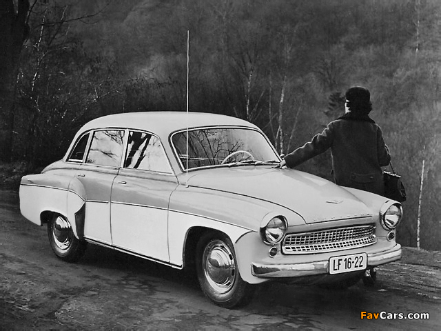 Wartburg 311 Limousine 1956–65 wallpapers (640 x 480)