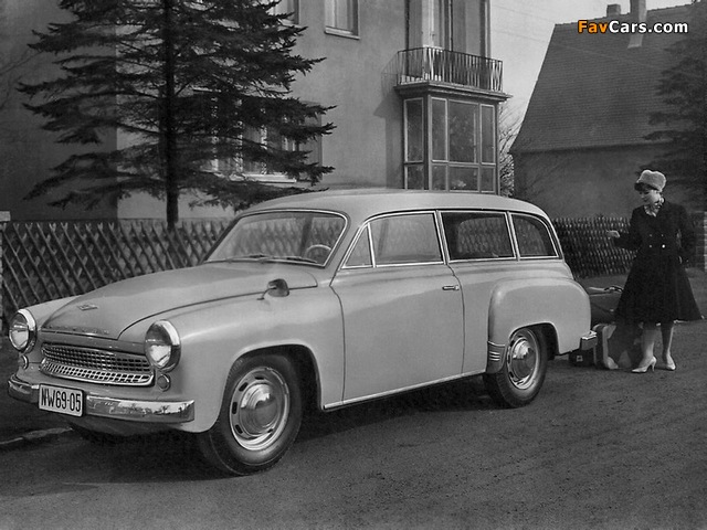 Wartburg 311-9 Kombi 1956–66 images (640 x 480)