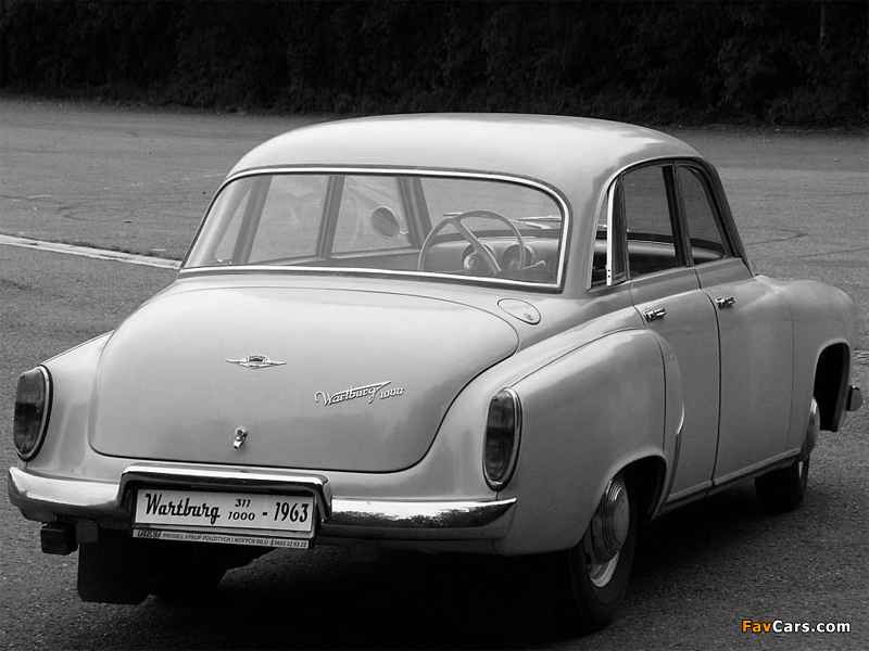 Wartburg 311 Limousine 1956–65 pictures (800 x 600)
