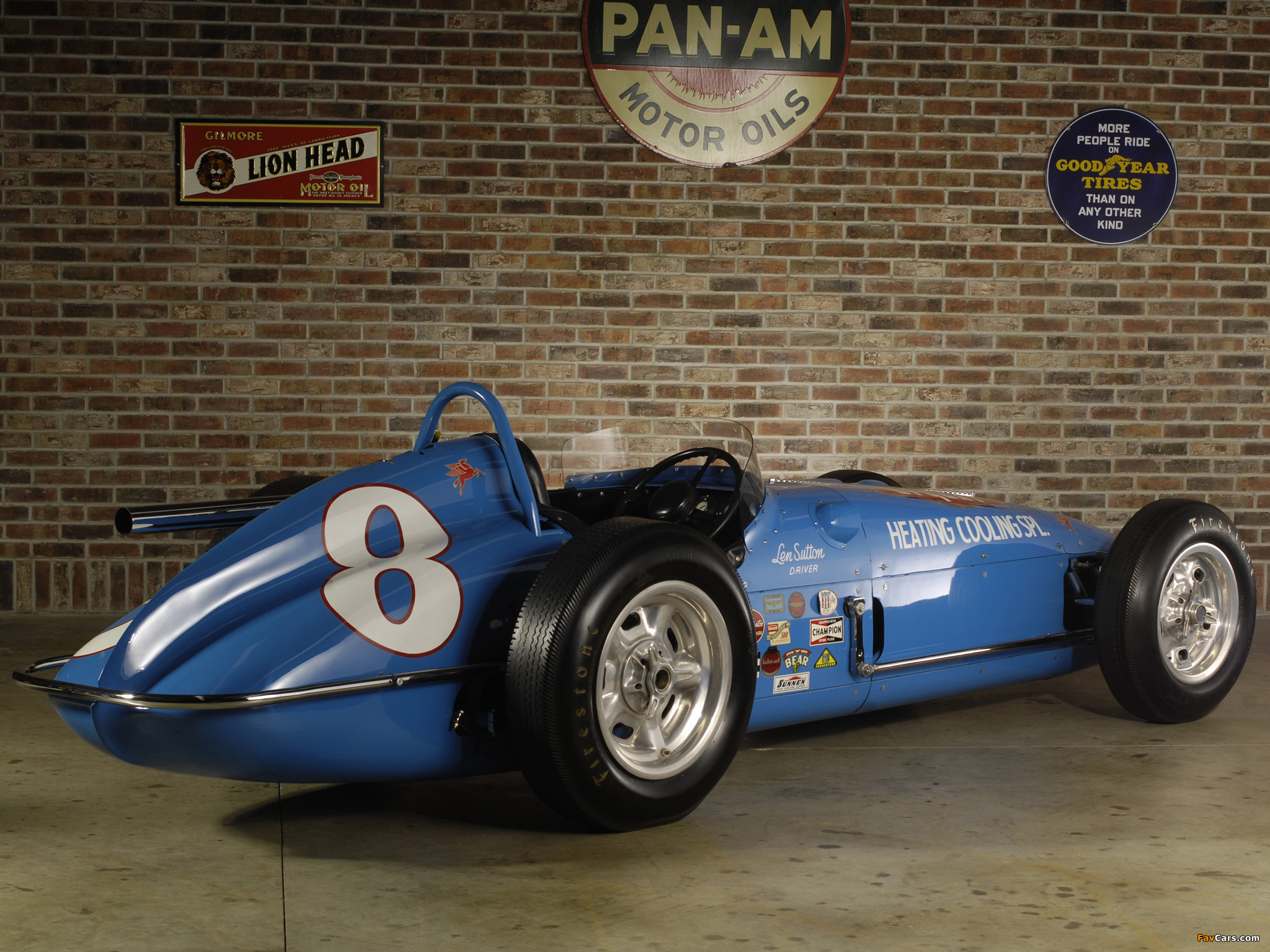 Watson-Offenhauser Indy 500 Roadster 1960 photos (2048 x 1536)